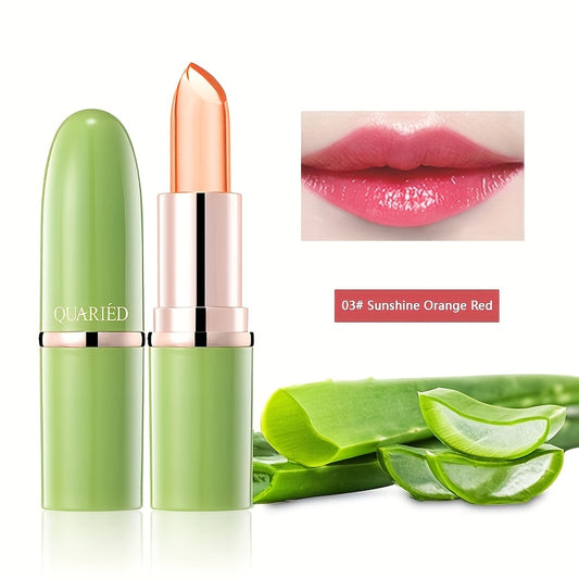 Magic Temperature Color Change Lipstick - Moisturize Aloe Vera Long Lasting Nutritious Lip Gloss - Daily Lip Care Cosmetics