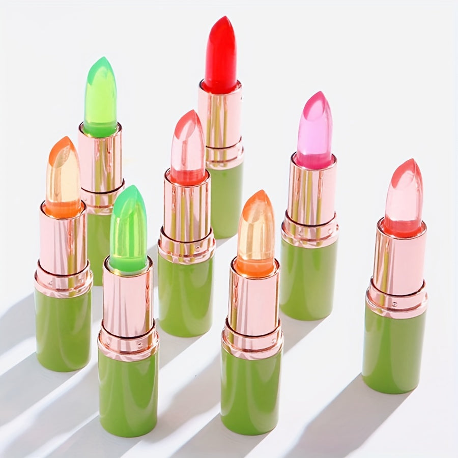 Magic Temperature Color Change Lipstick - Moisturize Aloe Vera Long Lasting Nutritious Lip Gloss - Daily Lip Care Cosmetics